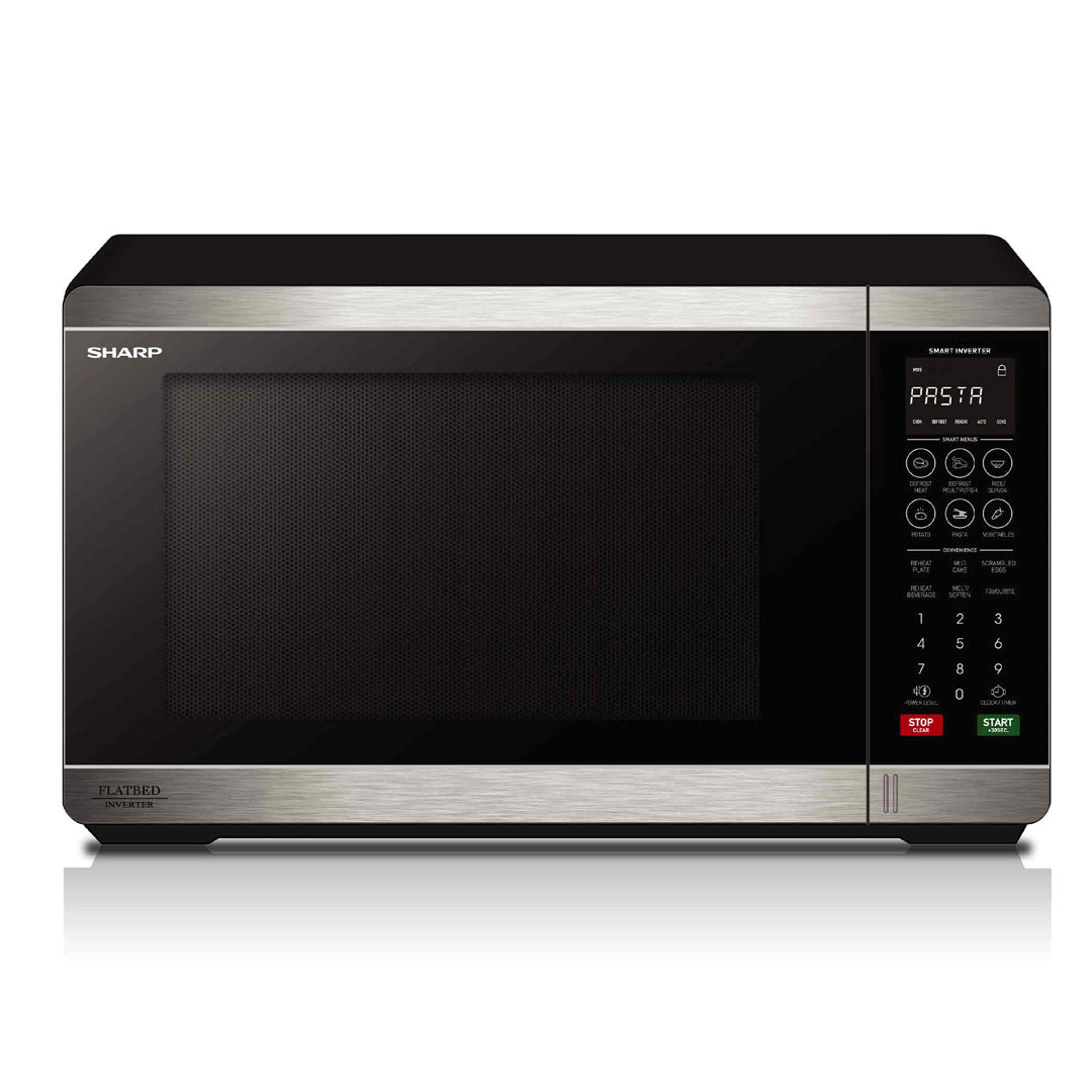 Sharp 32L 1200W Stainless Steel Flatbed Microwave - SM327FHS image_1