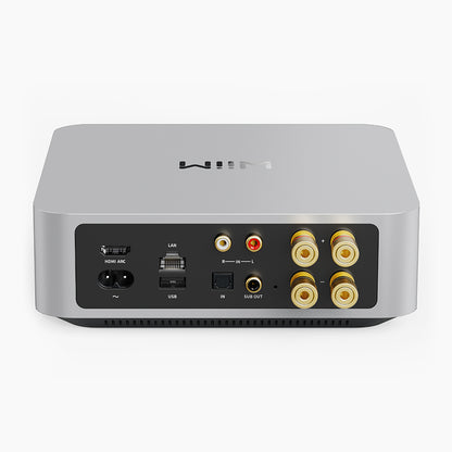WiiM Amp Multiroom Streaming Amplifier Silver