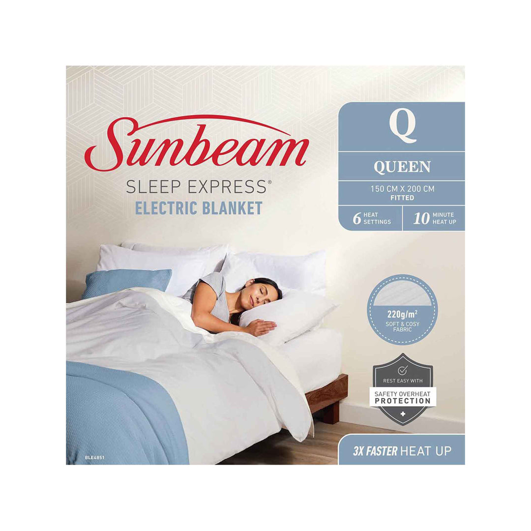 Sunbeam Sleep Express Heated Blanket Queen - BLE4851 image_1