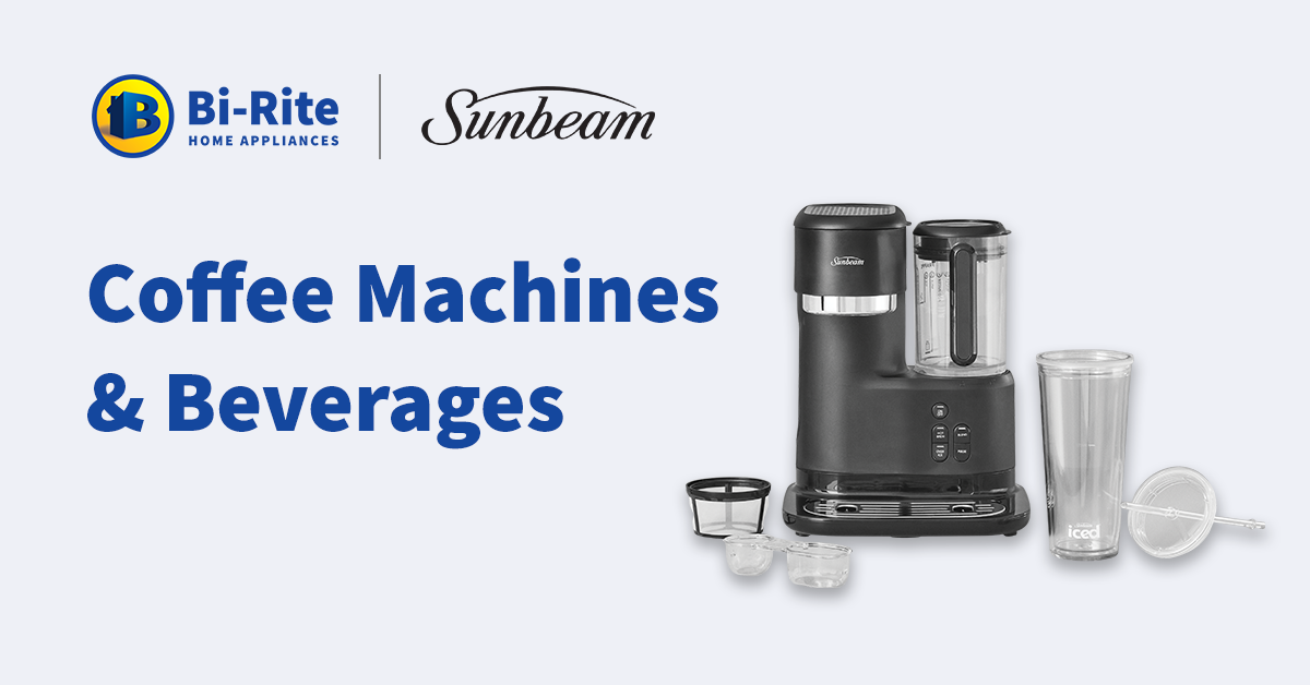 Sunbeam Coffee Machines & Beverages – Bi-Rite Home Appliances