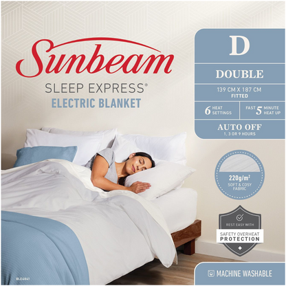 Sunbeam Sleep Express Electric Blanket Double - BLE4841 image_2