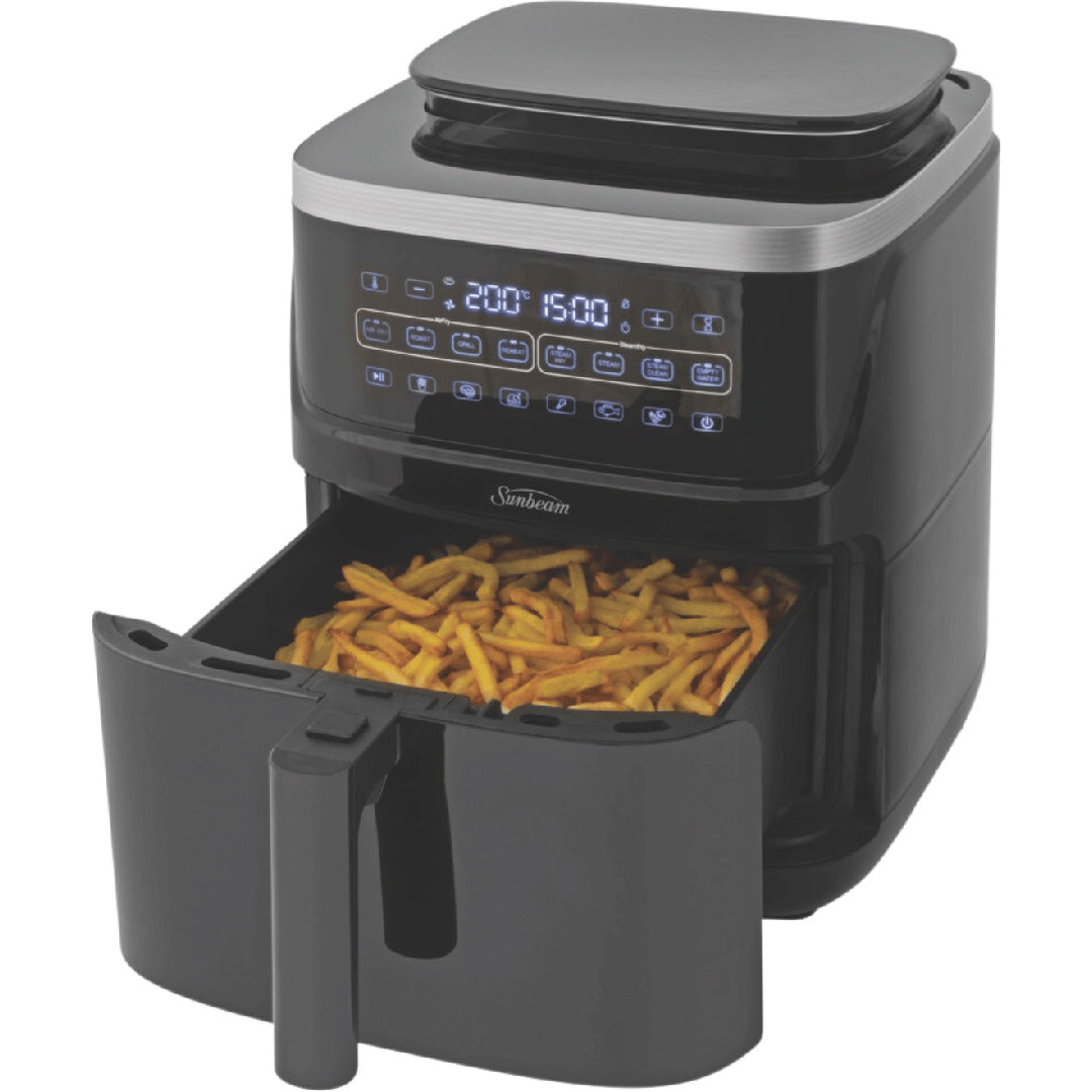 Sunbeam SteamFry 7.1L Air Fryer with Steam Clean - AFP4600BK image_3