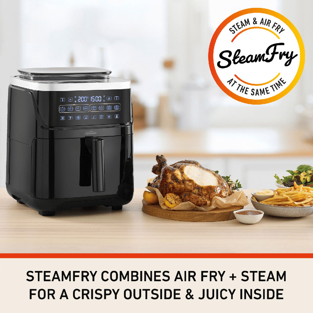 Sunbeam SteamFry 7.1L Air Fryer with Steam Clean - AFP4600BK image_6