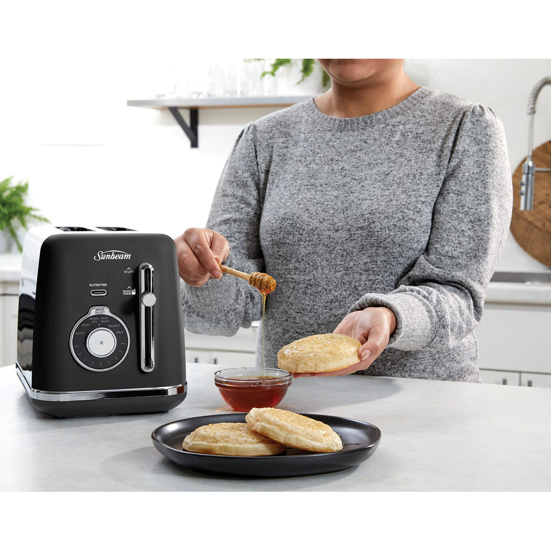 Sunbeam Alinea Select 2 Slice Bread Select Toaster Black Classics - TA2820K image_2