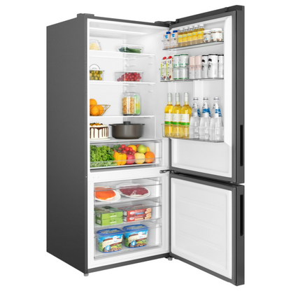 TCL 415L Bottom Mount Fridge Matte Black