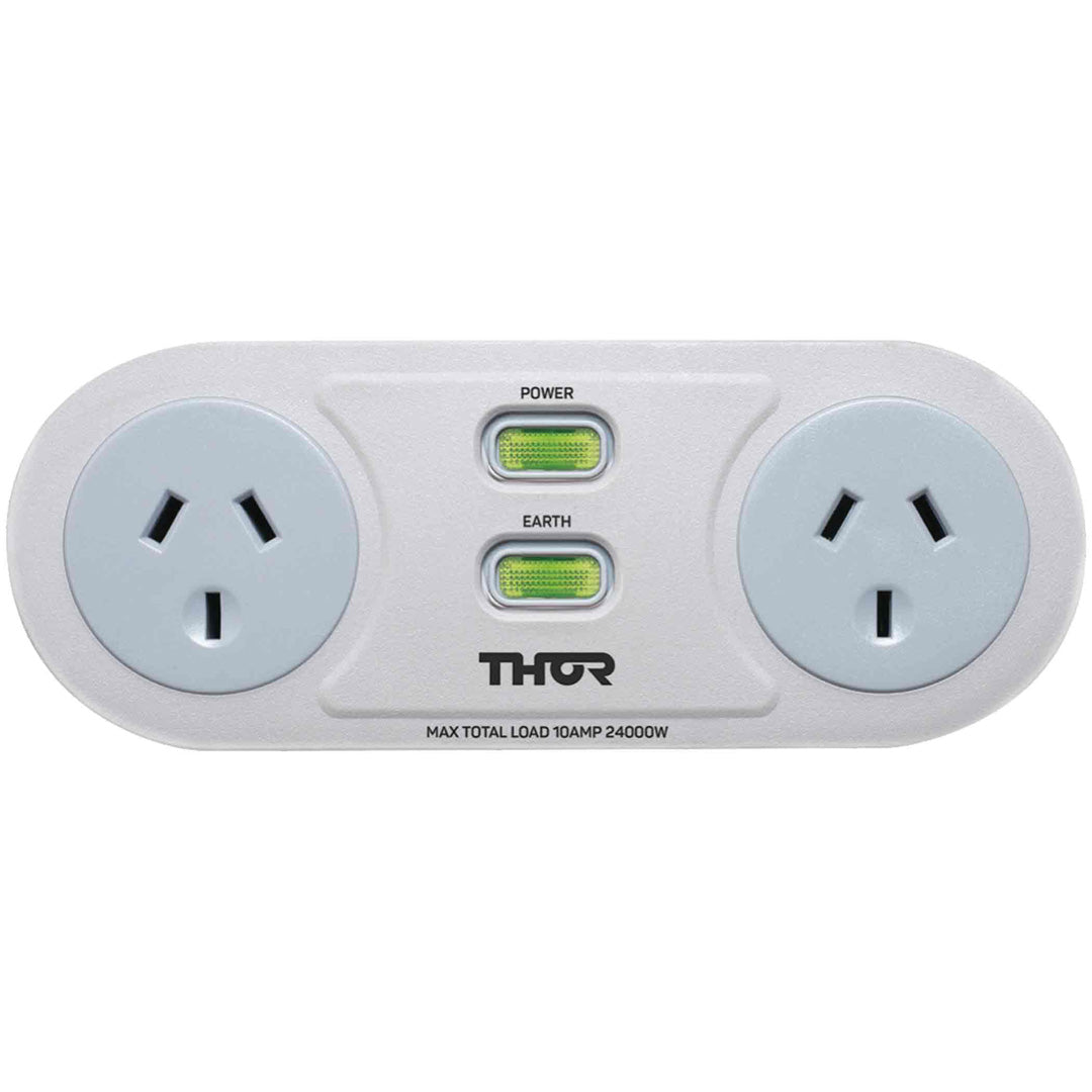 Thor Technologies Smart Filter Duo 2 Twin Filtered Surge Protected AC Outlets - C2 image_1