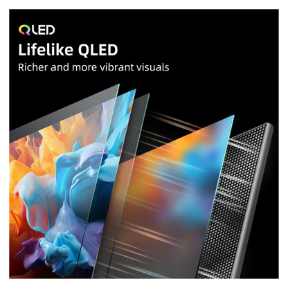 ChiQ 58" QLED TV QLED Google Smart TV