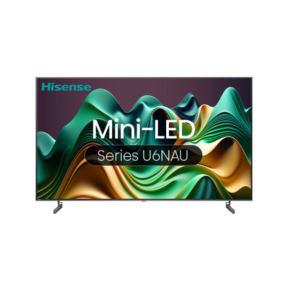 Hisense 55" U6NAU 4K Mini-LED QLED Smart TV 2024