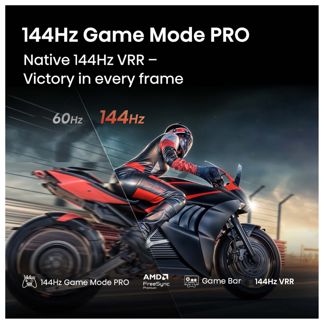 Hisense 75" U6QAU PRO 4K QLED 144Hz Smart TV (2025)