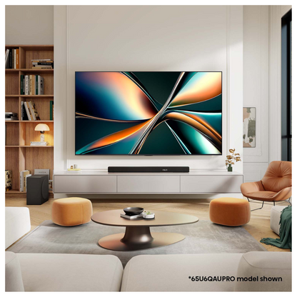 Hisense 65" U6QAU PRO 4K QLED 144Hz Smart TV (2025)