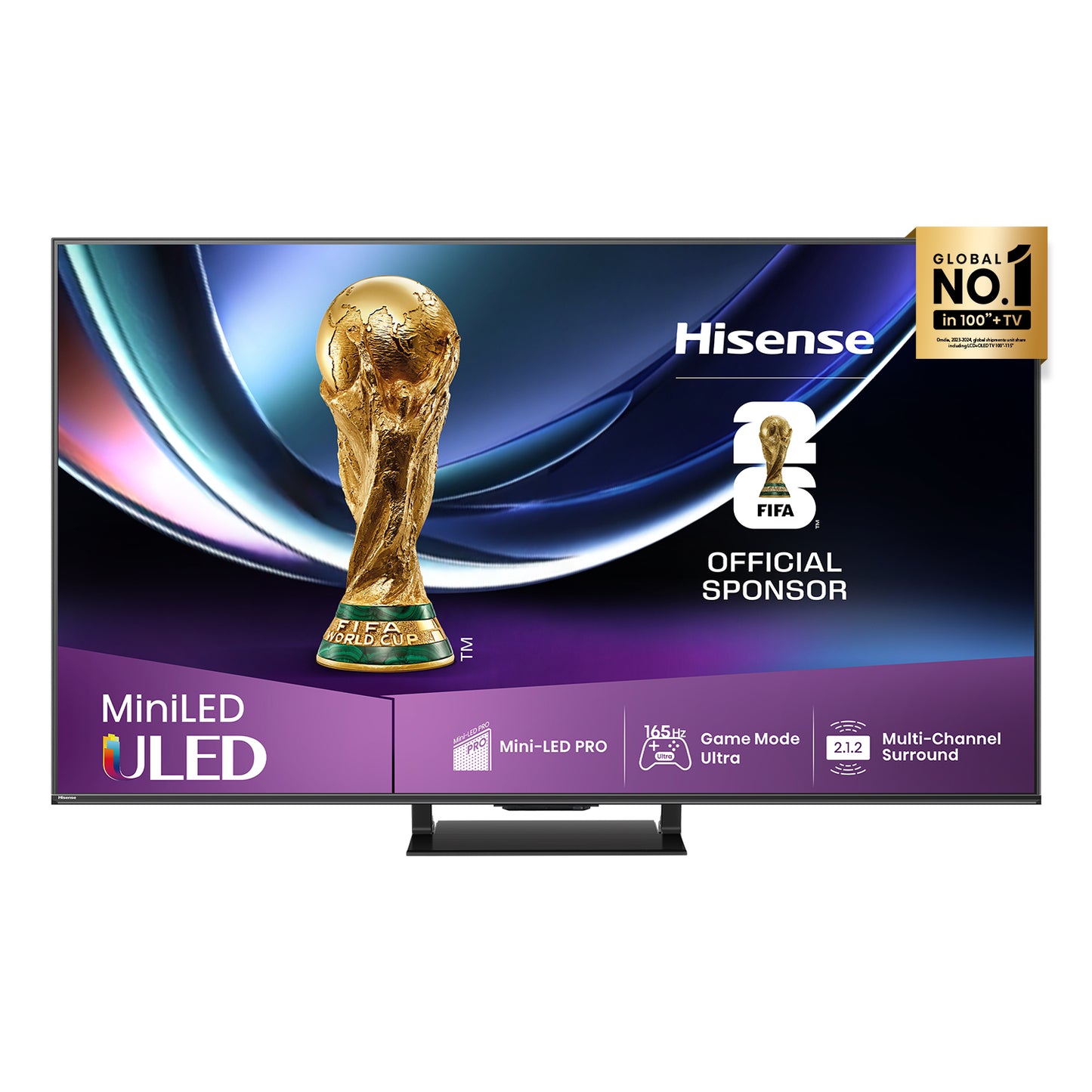 Hisense 75" U7QAU ULED MiniLED Smart TV (2025)