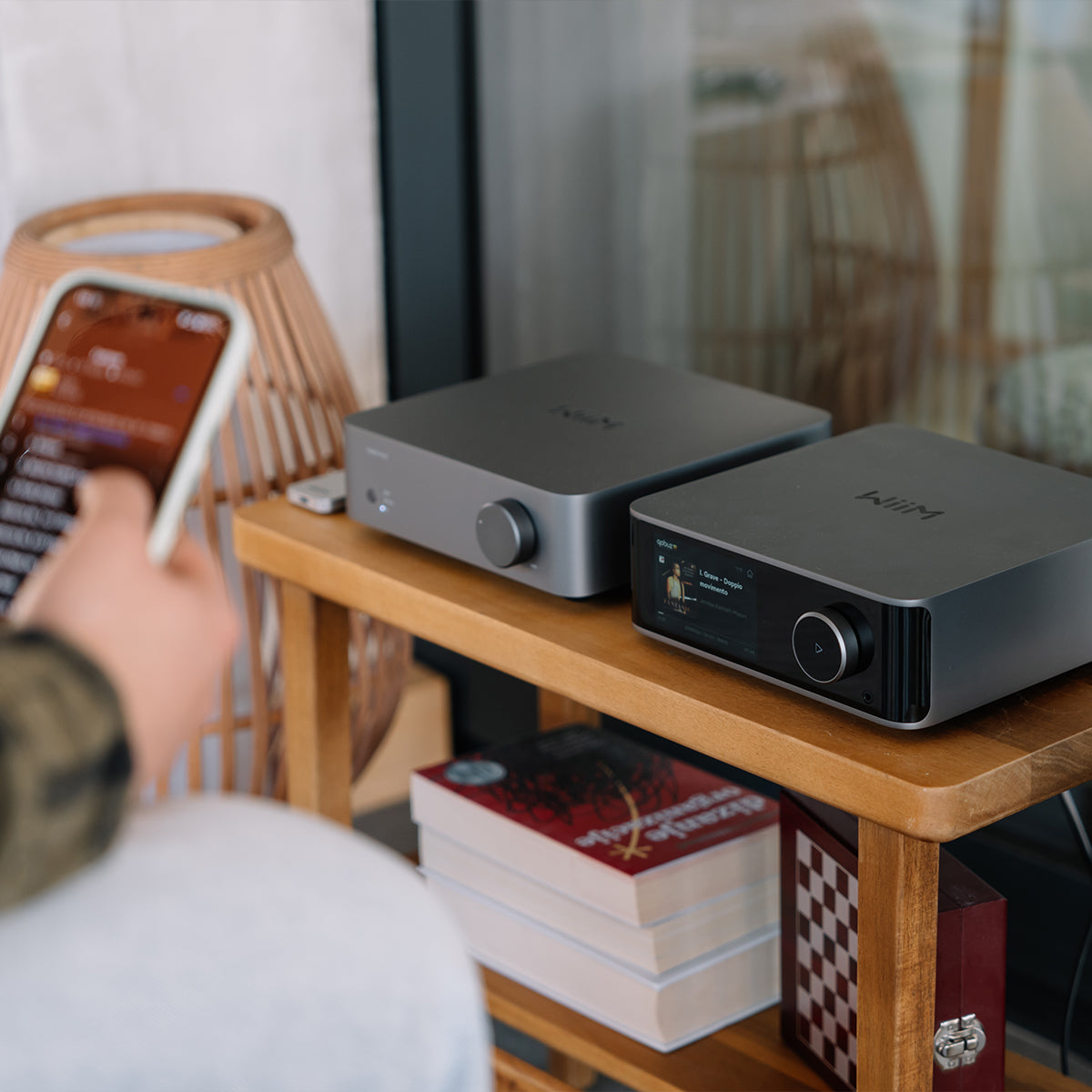 WiiM Vibelink Amp  200W Stereo Power Amplifier