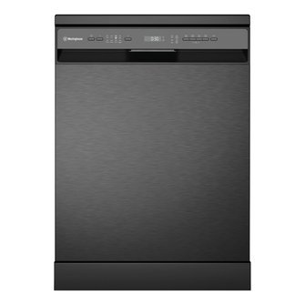 Westinghouse 60cm Freestanding Dishwasher Dark Stainless Steel
