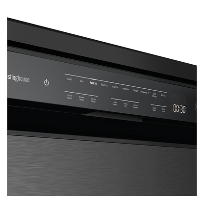 Westinghouse 60cm Freestanding Dishwasher Dark Stainless Steel