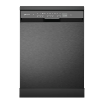 Westinghouse 60cm Freestanding Dishwasher Dark Stainless Steel