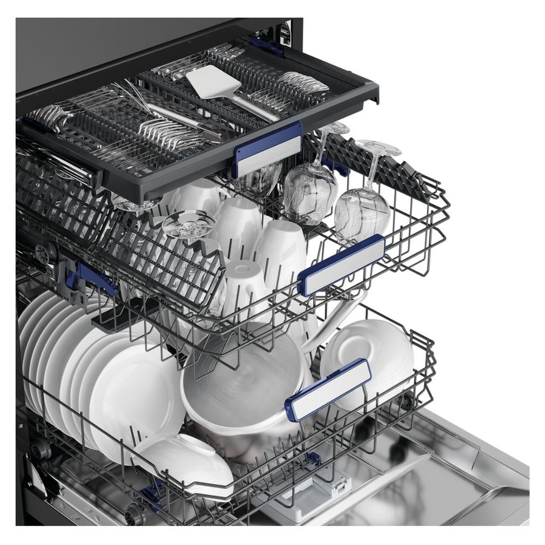 Westinghouse 60cm Freestanding Dishwasher Dark Stainless Steel