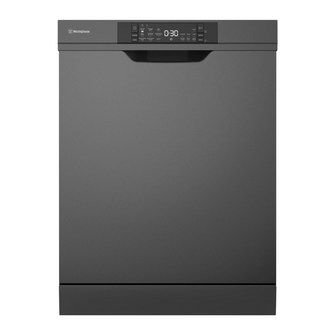 Westinghouse 60cm Dark Stainless Steel Built Under Dishwasher