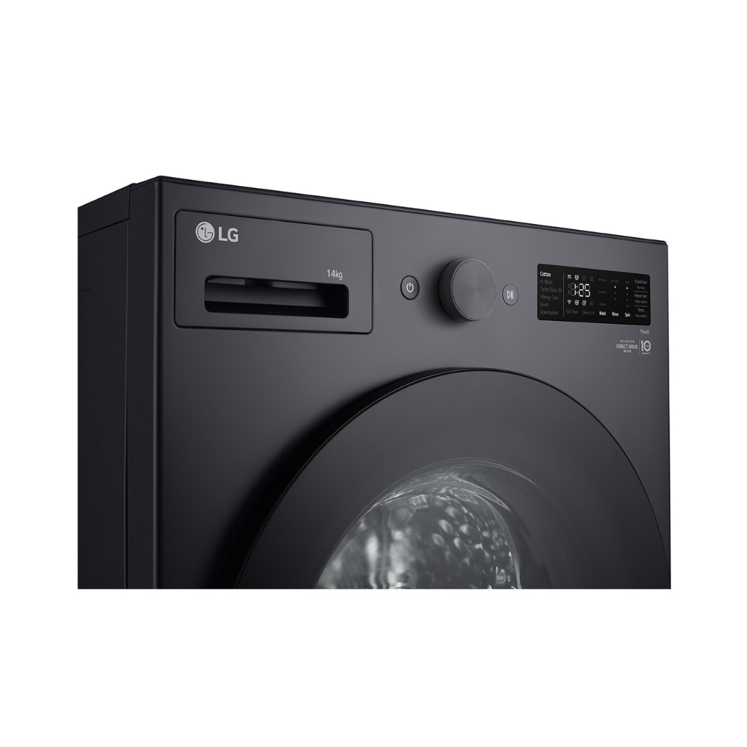 LG 14kg Series XL Front Load Washing Machine Matte Graphite