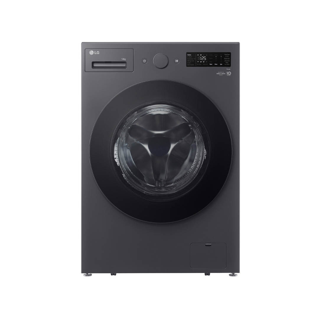 LG 14kg Series XL Front Load Washing Machine Matte Graphite