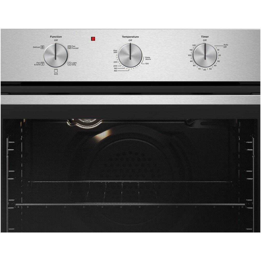 Westinghouse 60Cm Multi Function 5 Side Opening Oven Stainless Steel - WVES6314SDR image_3