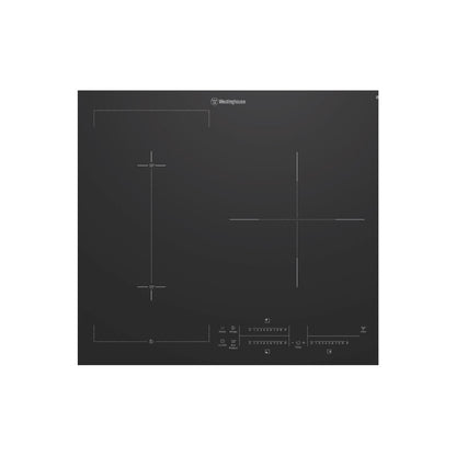 Westinghouse 60cm 3 Zone Induction Cooktop with BoilProtect, Bridge Zone and Hob2Hood - WHI635BD image_1