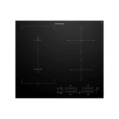 Westinghouse 60cm 4 Zone Induction Cooktop with BoilProtect, Bridge Zone and Hob2Hood - WHI645BD image_1