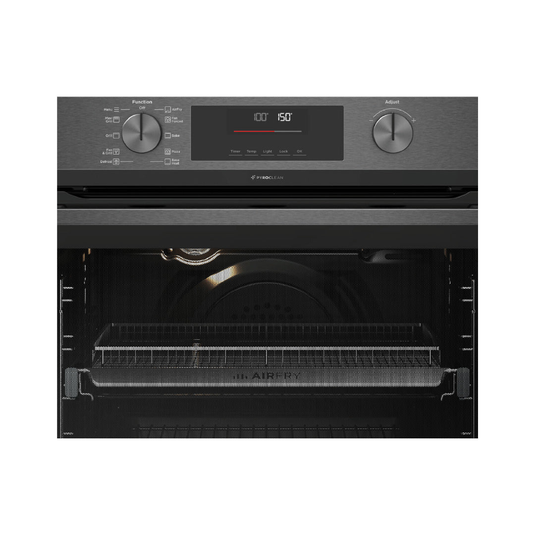 Westinghouse 60cm Multi-Function 10 Pyrolytic Oven with AirFry Dark Stainless Steel - WVEP6716DD image_2