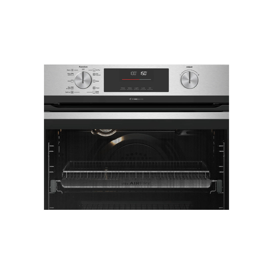 Westinghouse 60cm Multi-Function Pyrolytic Oven with AirFry WVEP6716SD ...