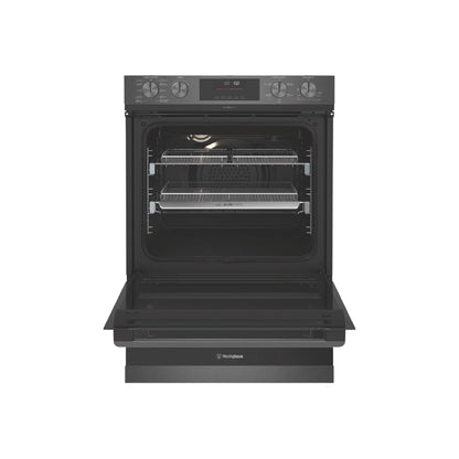 Westinghouse 60cm Multi-Function 10/5 Pyrolytic Duo Oven with AirFry and SteamBake, Dark Stainless Steel - WVEP6727DD image_3