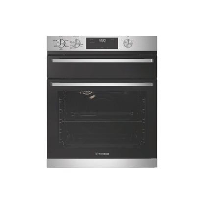 Westinghouse 60cm Multi-Function 5 Oven with Separate Grill Stainless Steel - WVE6555SD image_1
