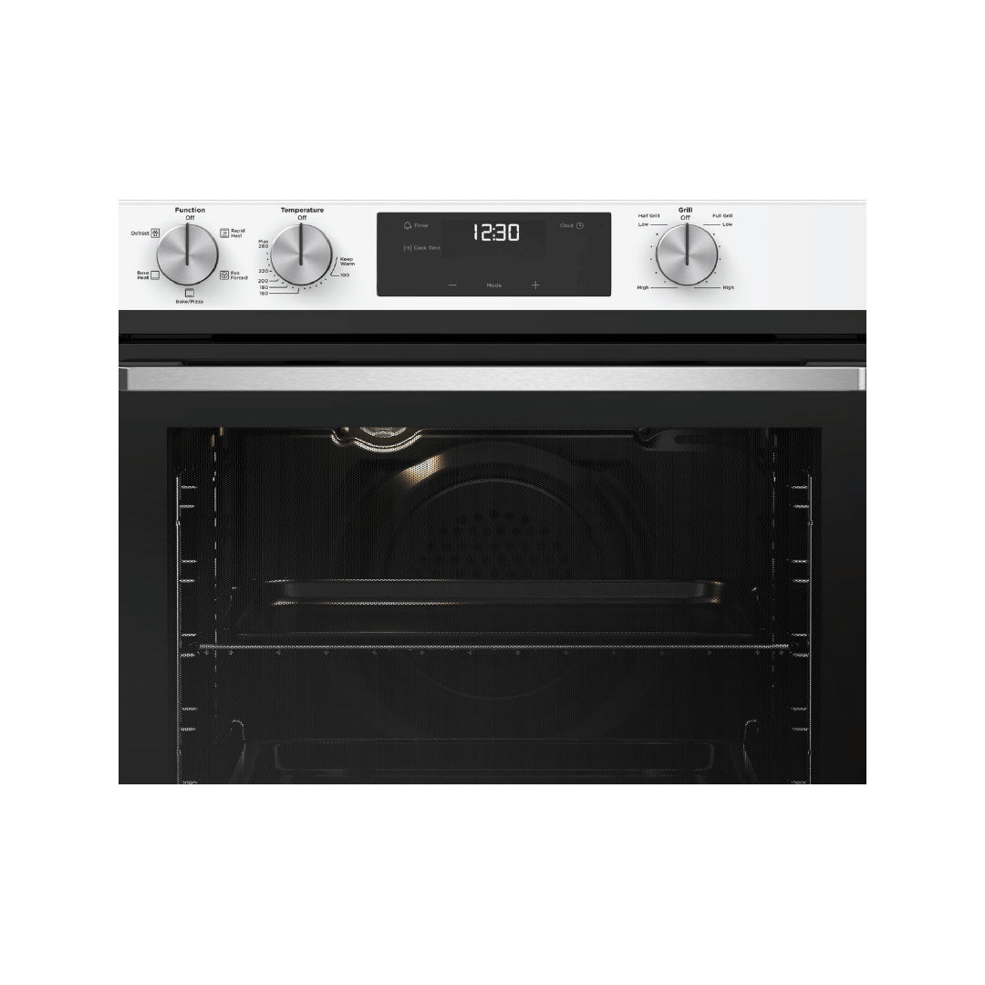Westinghouse 60cm Multi-Function 5 Oven with Separate Grill White - WVE6565WD image_2