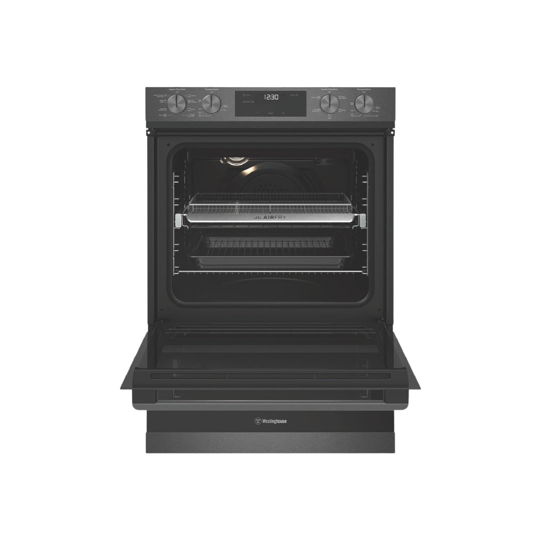 Westinghouse 60cm Multi-Function 8/5 Duo Oven with AirFry Dark Stainless Steel - WVE6526DD image_3