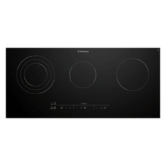Westinghouse 90cm 3 Zone Ceramic Cooktop with Triple Zone and Hob2Hood - WHC933BD image_1
