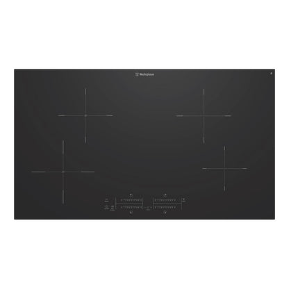 Westinghouse 90cm 4 Zone Induction Cooktop with BoilProtect and Hob2Hood - WHI943BD image_1