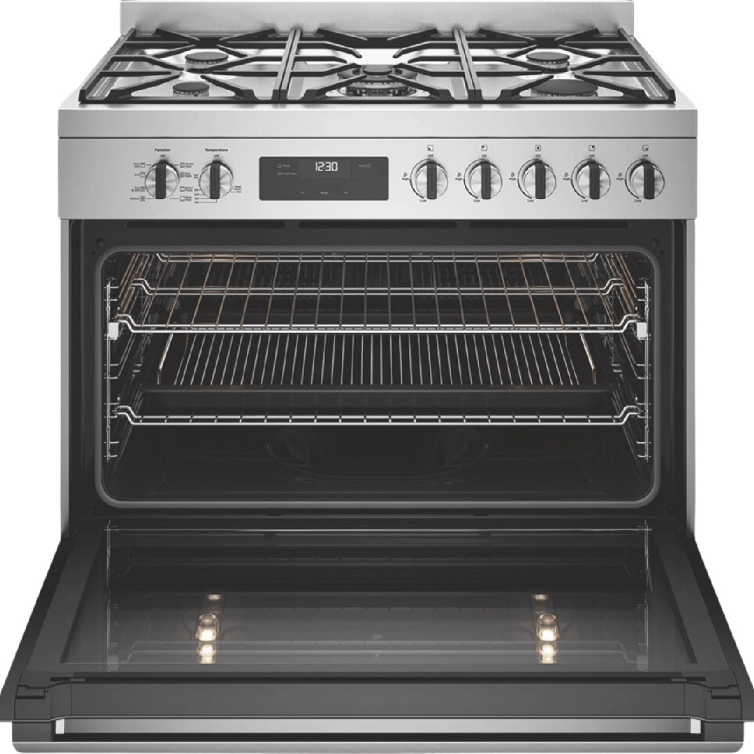 Westinghouse 90cm Dual Fuel Freestanding Cooker Stainless Steel - WFE9515SD image_4