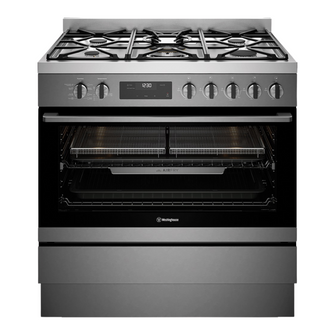 Westinghouse 90cm Dual Fuel Freestanding Cooker with AirFry Dark Stainless Steel