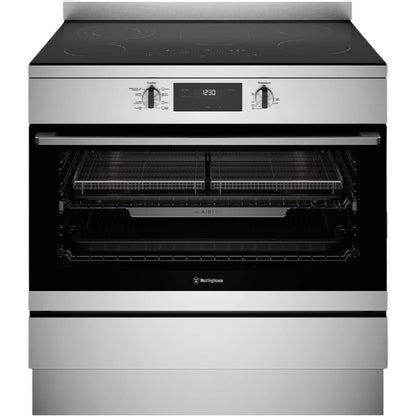 Westinghouse 90cm Electric Freestanding Cooker with AirFry Stainless Steel - WFE9546SD image_1