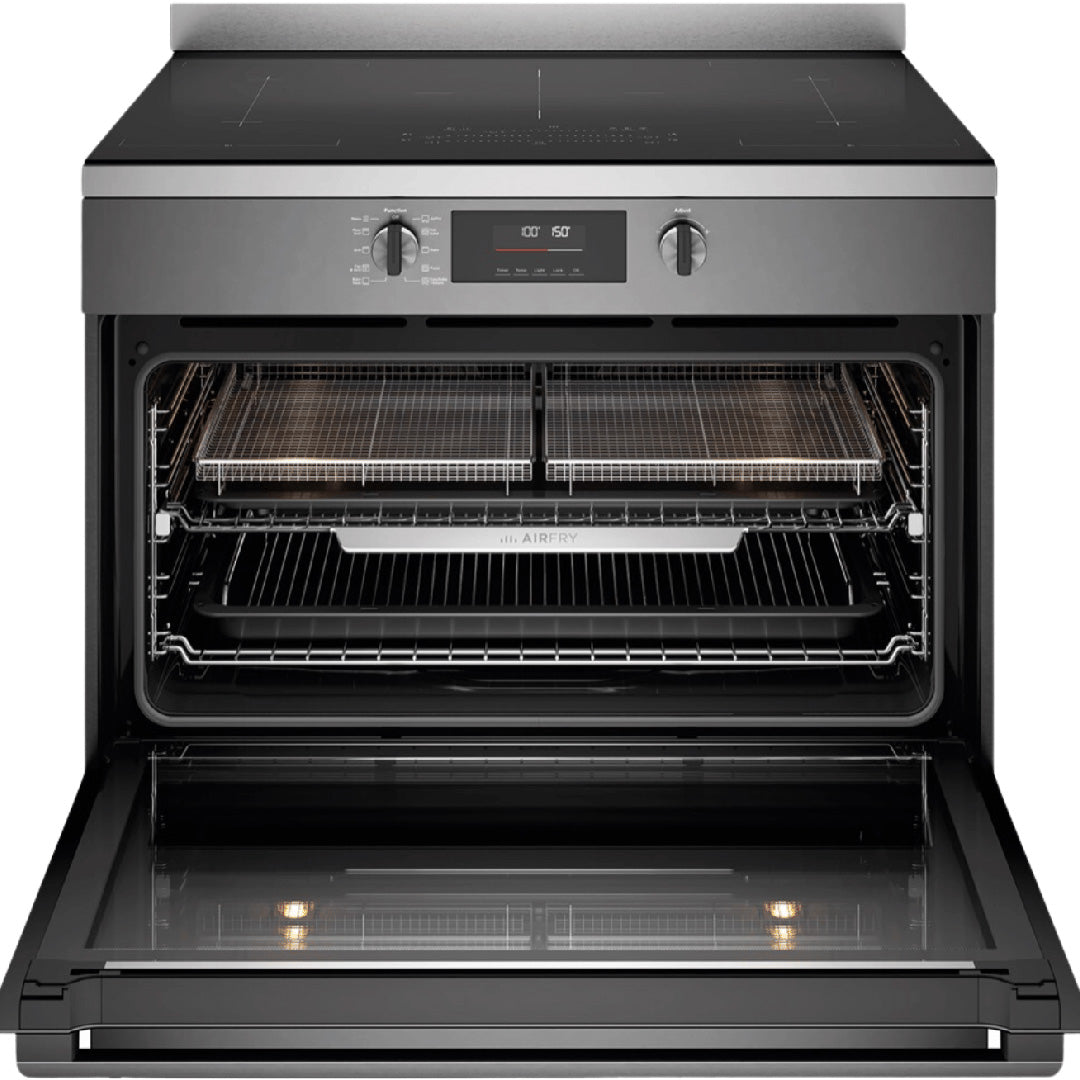 Westinghouse 90cm Induction Pyrolytic Freestanding Cooker with AirFry and SteamBake, Dark Stainless Steel - WFEP9757DD image_2