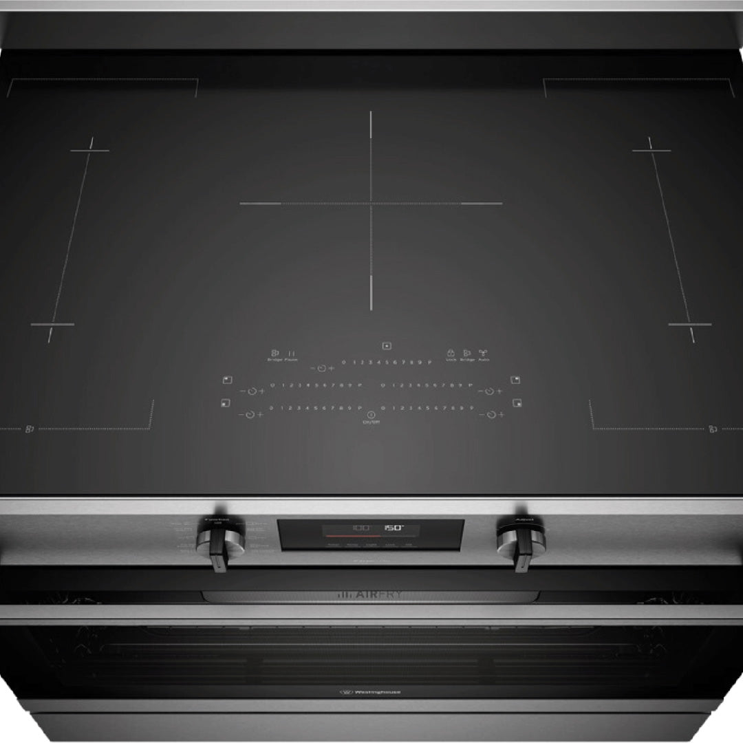 Westinghouse 90cm Induction Pyrolytic Freestanding Cooker with AirFry and SteamBake, Dark Stainless Steel - WFEP9757DD image_3