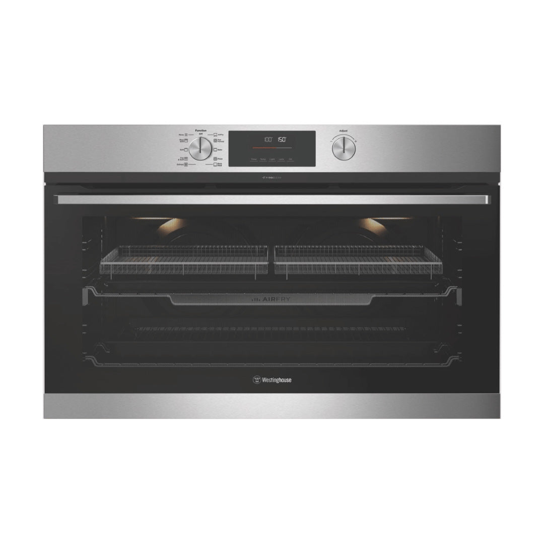 Westinghouse 90cm Multi-Function 10 Pyrolytic Oven with AirFry Stainless Steel - WVEP9716SD image_1