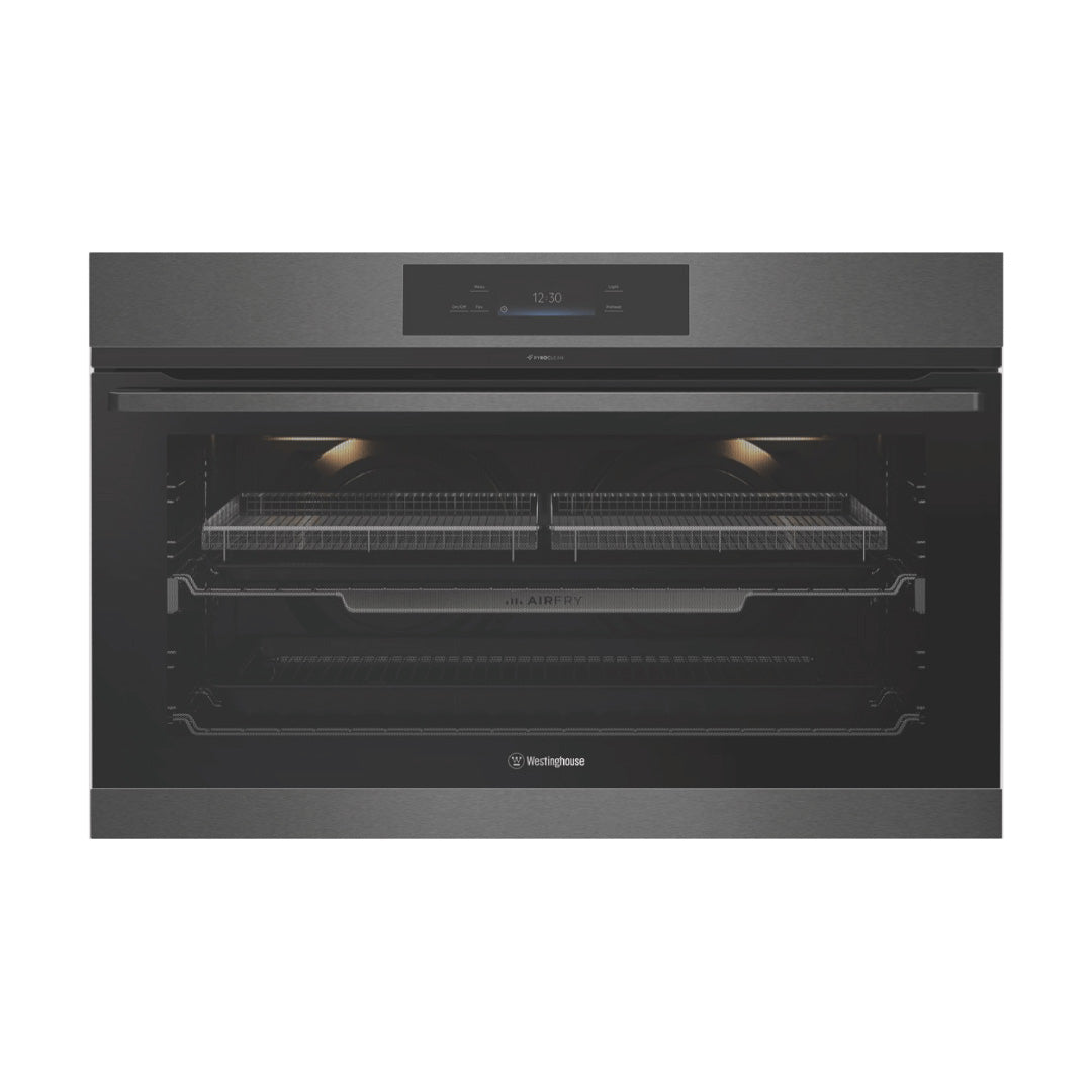 Westinghouse 90cm Multi-Function 17 Pyrolytic Oven with AirFry and SteamBake, Dark Stainless Steel - WVEP9917DD image_1