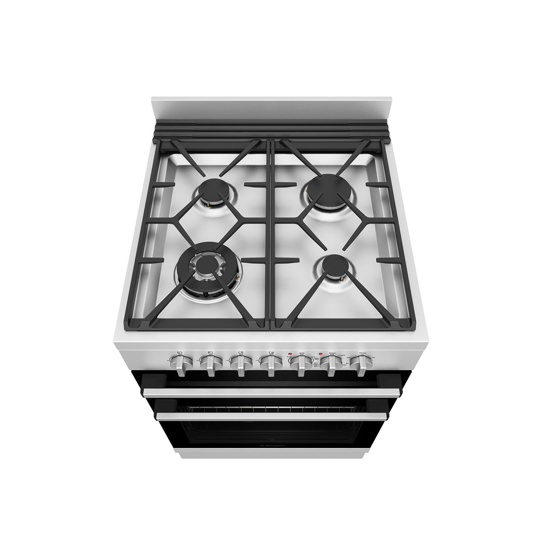 Westinghouse 60cm Dual Fuel Freestanding cooker - WFE612SC image_4