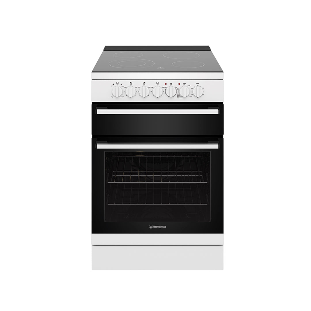Westinghouse 60cm Electric Freestanding Cooker with Separate Grill in - WFE642WC image_2