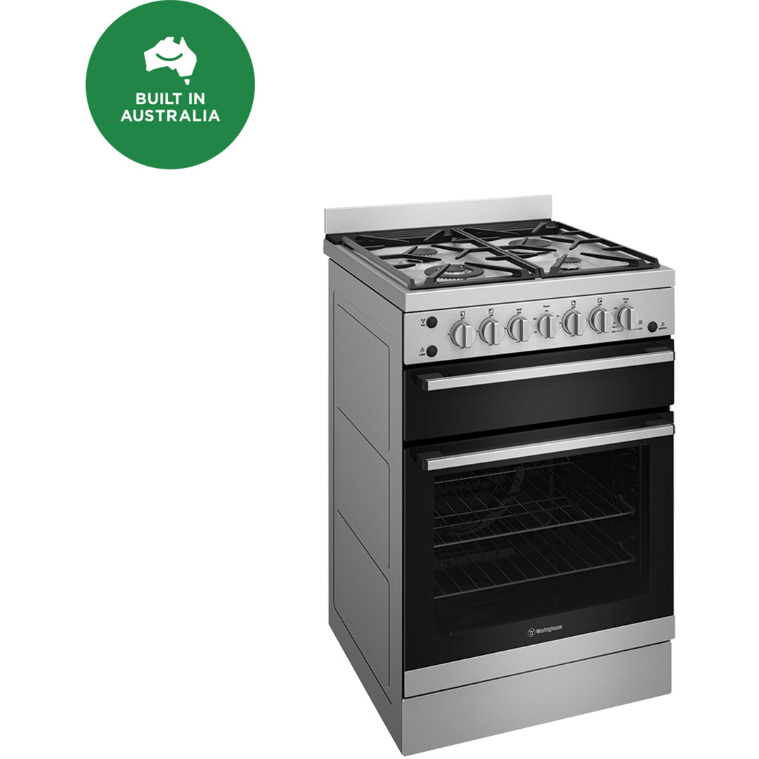 Westinghouse 60cm Freestanding Cooker in Natural Gas - WFG612SCNG image_1