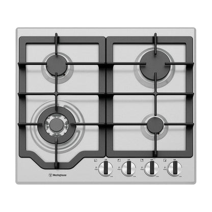 Westinghouse 60cm 4 Burner Stainless Gas Cooktop - WHG644SC image_1