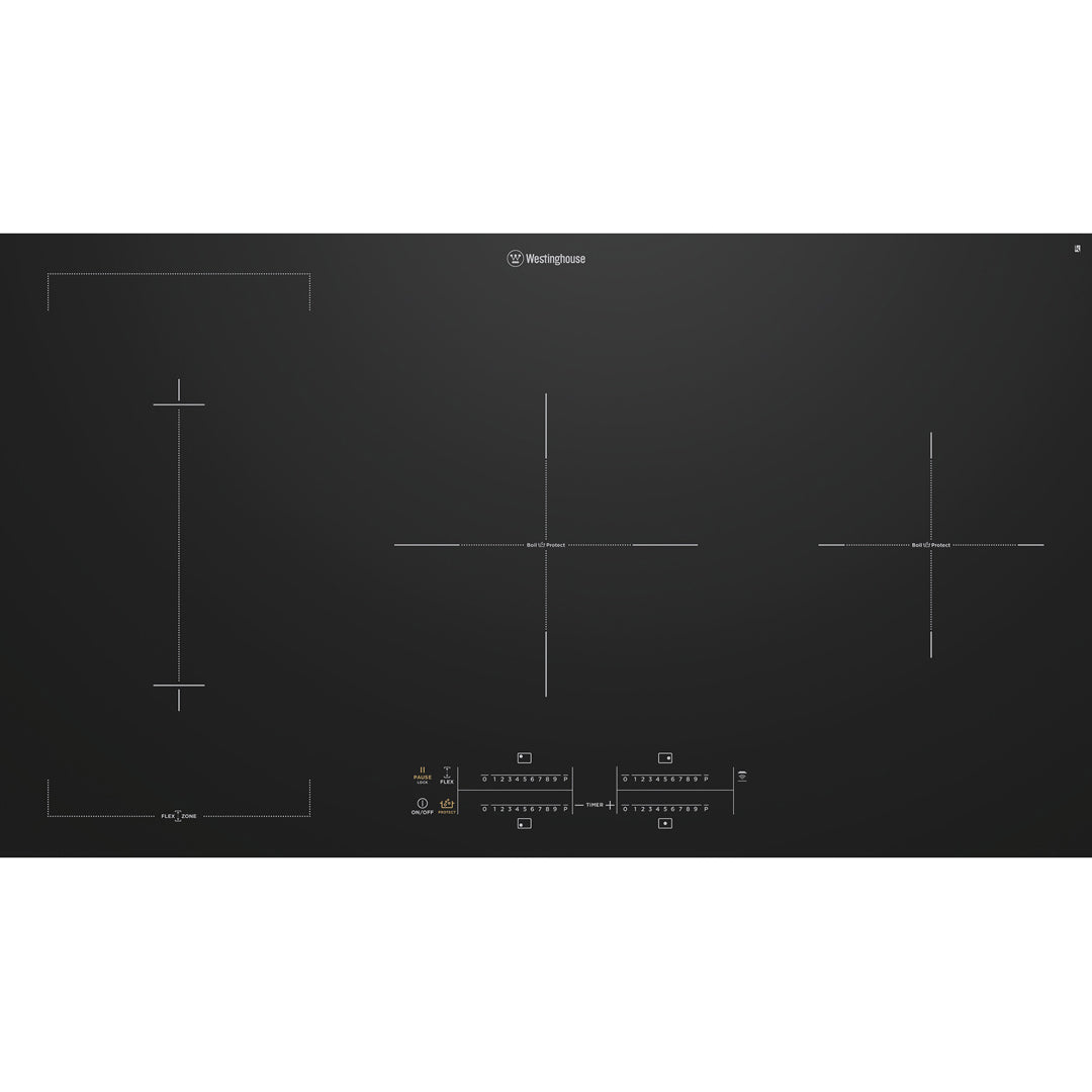 Westinghouse 90cm Induction Cooktop with Boil Protect - WHI945BC image_1