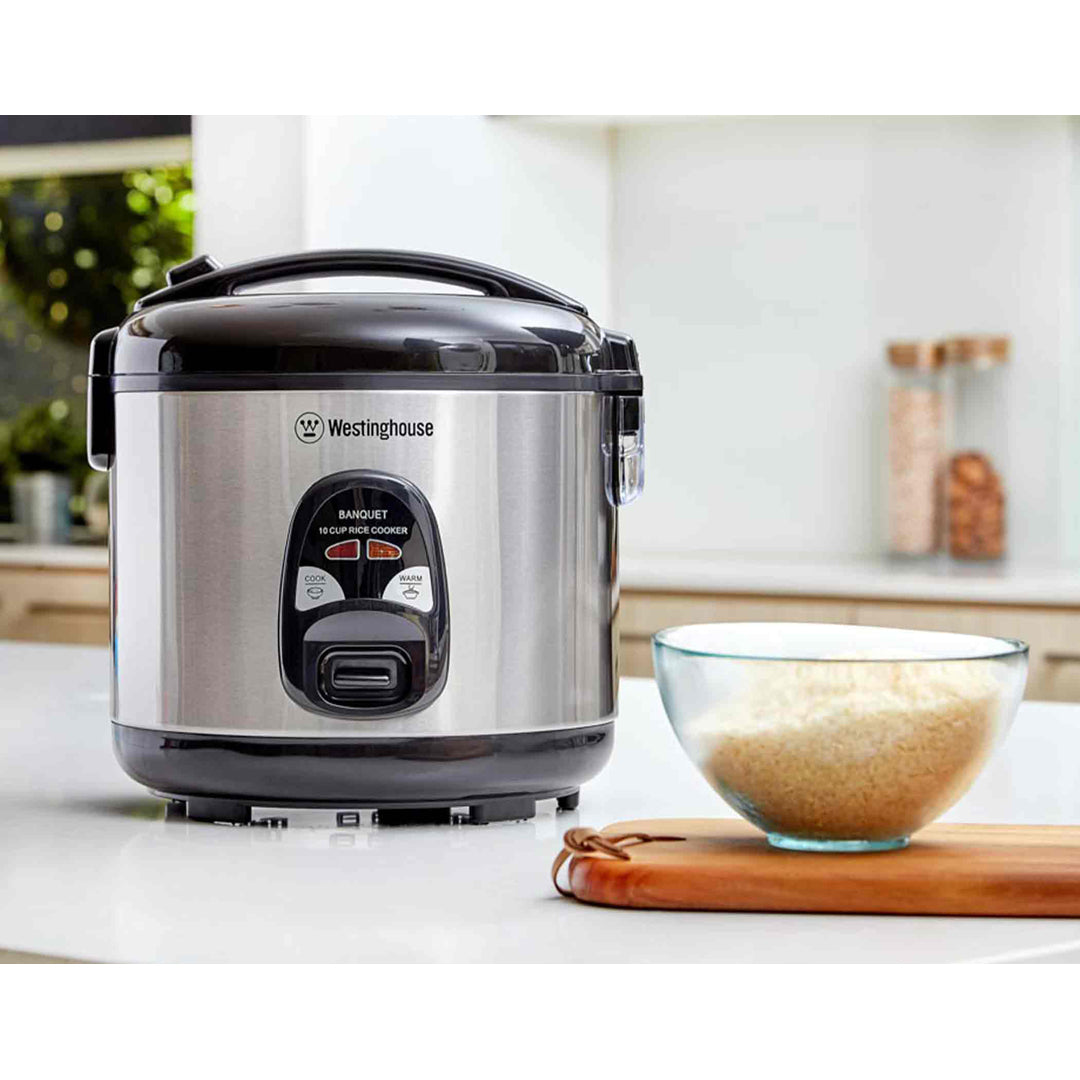 Westinghouse 10 Cup Rice Cooker Stainless - WHRC10C01SS image_2