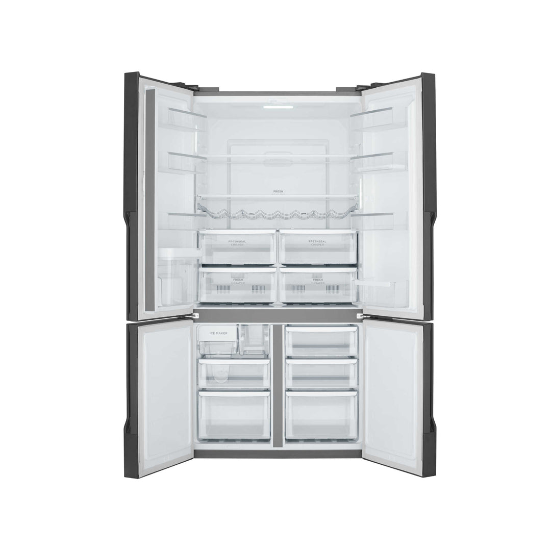 Westinghouse 564L French Quad Door Fridge in Matte Charcoal Black - WQE5660BA image_2