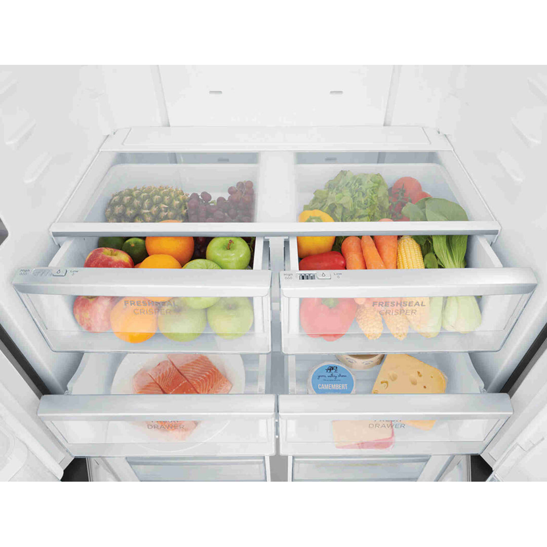 Westinghouse 564L French Quad Door Fridge in Silver - WQE5660SA image_4