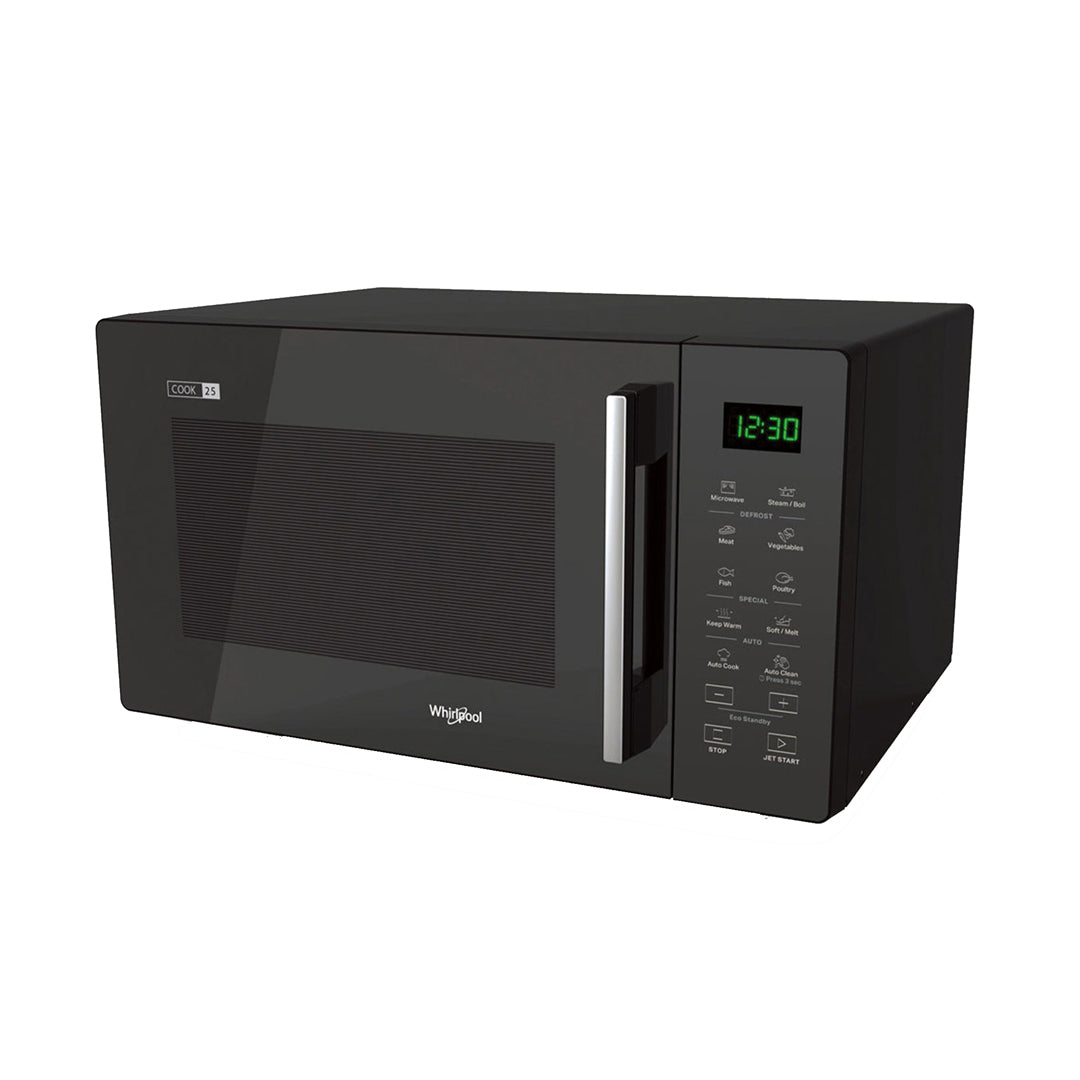 Whirlpool 25L Microwave with Steam Function in Black - MWT25BK image_2